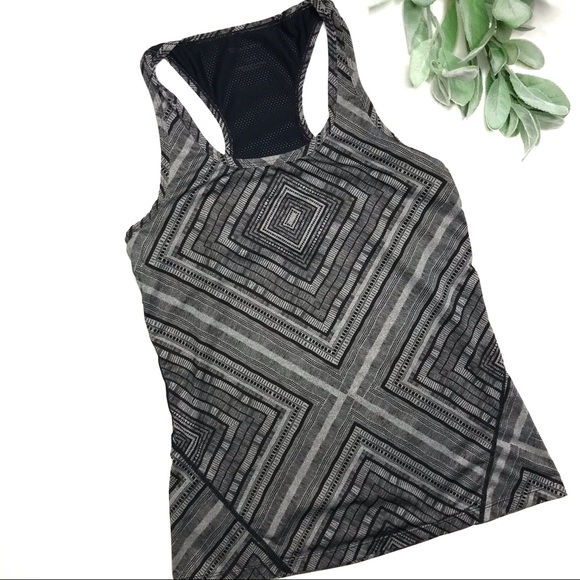 Fabletics Tops - FABLETICS | sz XS Black diamond racerback tank
